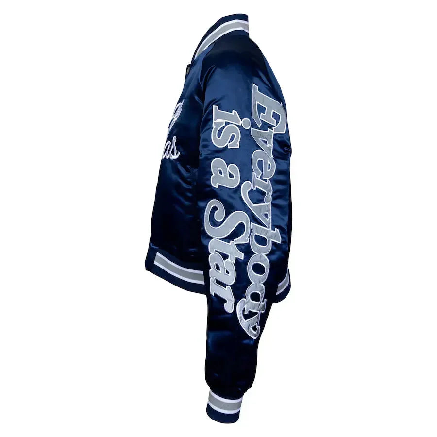 By Way of Dallas Varsity Jacket Clanton Jacket