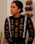 CBS Mornings Adriana Diaz Knit Sweater