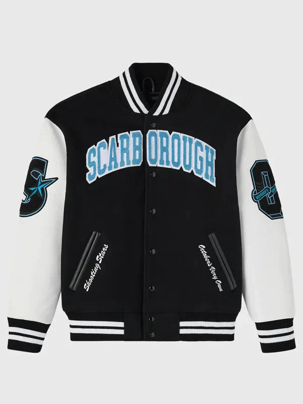 CEBL Scarborough Shooting Stars Varsity Jacket Clanton Jacket