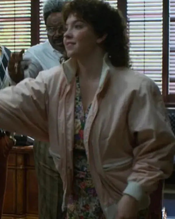 CHRISTY Sydney Sweeney Pink Jacket