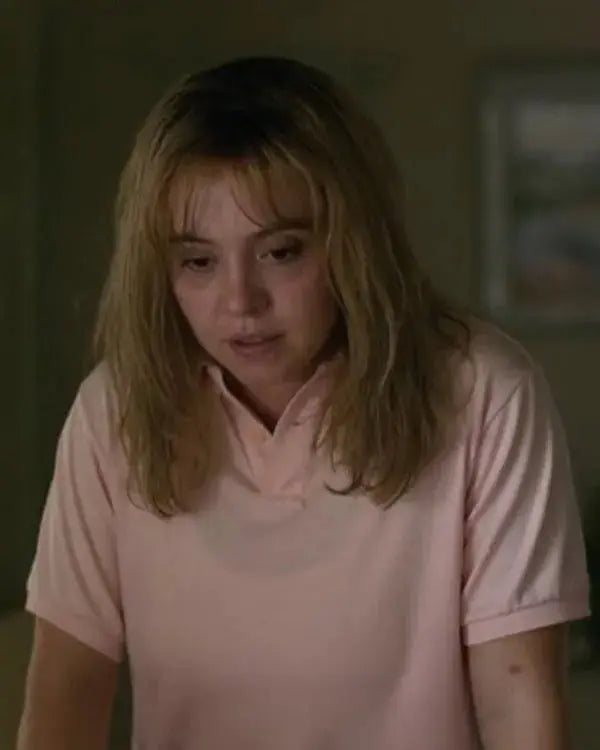 CHRISTY Sydney Sweeney Pink Polo Shirt