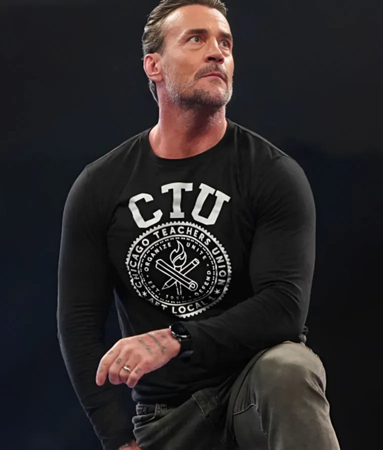 CM Punk Monday Night RAW CTU Sweatshirt