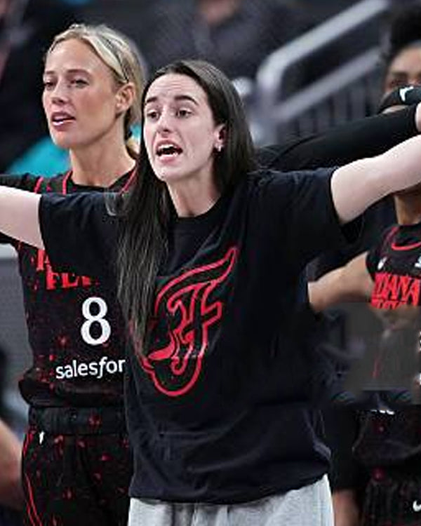 Caitlin Clark Indiana Fever Mix Stranger Things WNBA Shirt Clanton Jacket