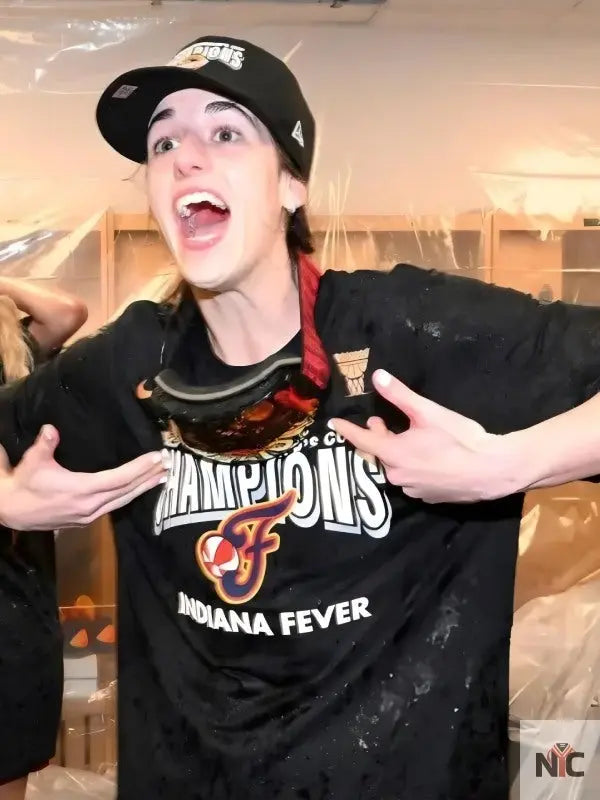 Caitlin Clark WNBA Commissioner’s Cup 2025 Champions T-Shirt Clanton Jacket