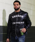 Caleb Williams Vanson Leather Jacket