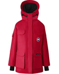 Canada Goose Fence Red Hooded Jacket