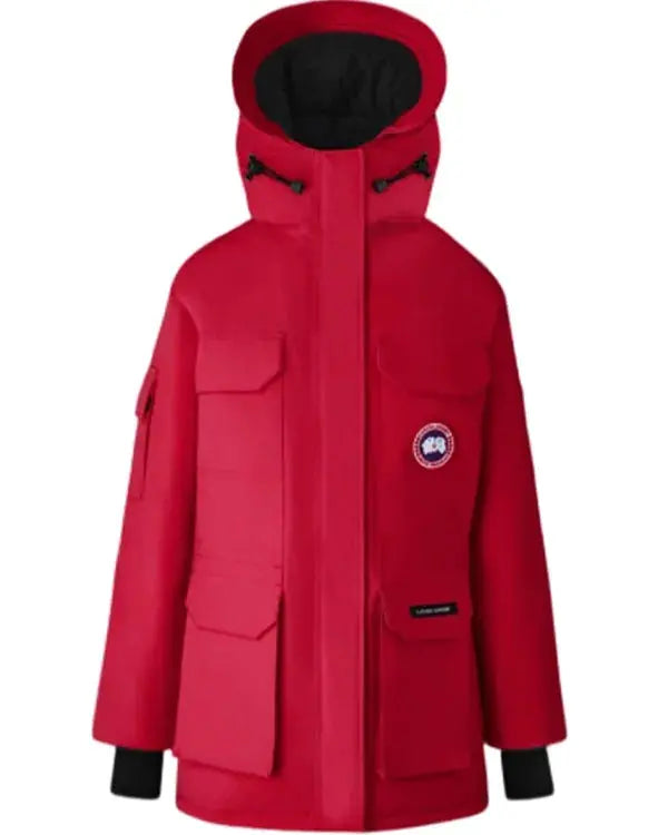 Canada Goose Fence Red Hooded Jacket