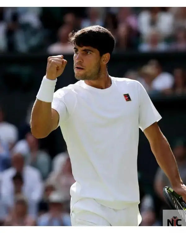 Carlos Alcaraz Wimbledon Championships 2025 T-Shirt Clanton Jacket