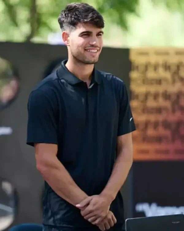 Carlos Alcaraz YoPro Photocall T-Shirt Clanton Jacket