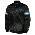 Carolina Panthers Pick and Roll Satin Jacket