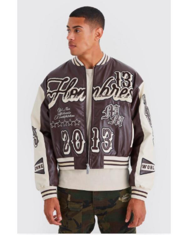 Celebs Go Dating S14 Louis Russell Varsity Jacket