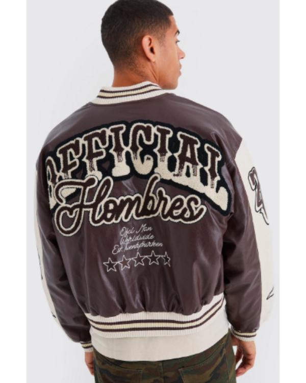 Celebs Go Dating S14 Louis Russell Varsity Jacket
