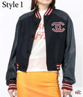 Chanel CC Patch Varsity Jacket Clanton Jacket
