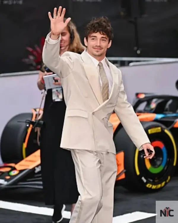 Charles Leclerc F1 World Premiere Blazer Clanton Jacket