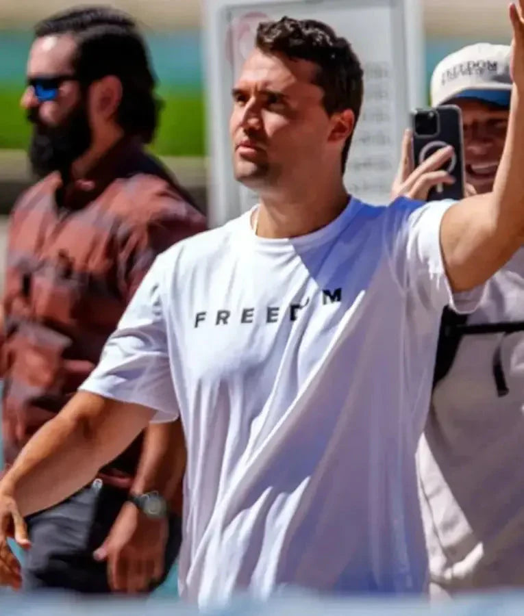 Charlie Kirk Freedom T-Shirt USA Jackets