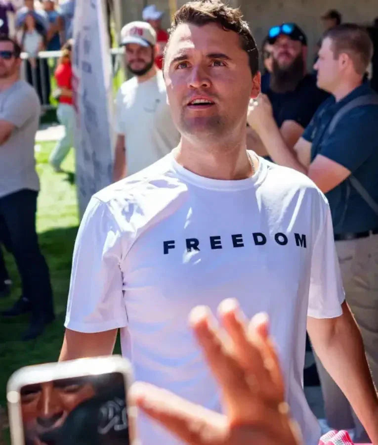 Charlie Kirk Freedom T-Shirt USA Jackets