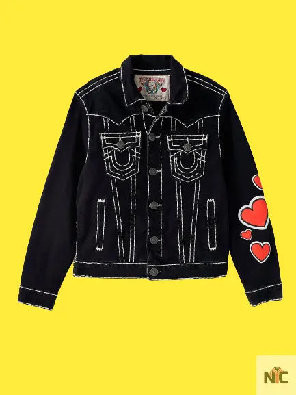 Chief Keef True Religion Denim Jacket Clanton Jacket