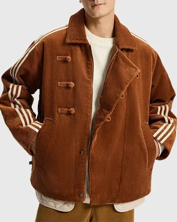 Chinese New Year 2026 Brown Pad Jacket