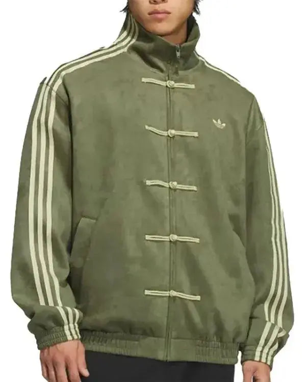 Chinese New Year 2026 Olive Green Jacket