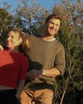 Chris Hemsworth A Road Trip to Remember Grey Sweater