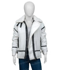 Christina In The Country S02 Christina Hall White Sherpa Jacket