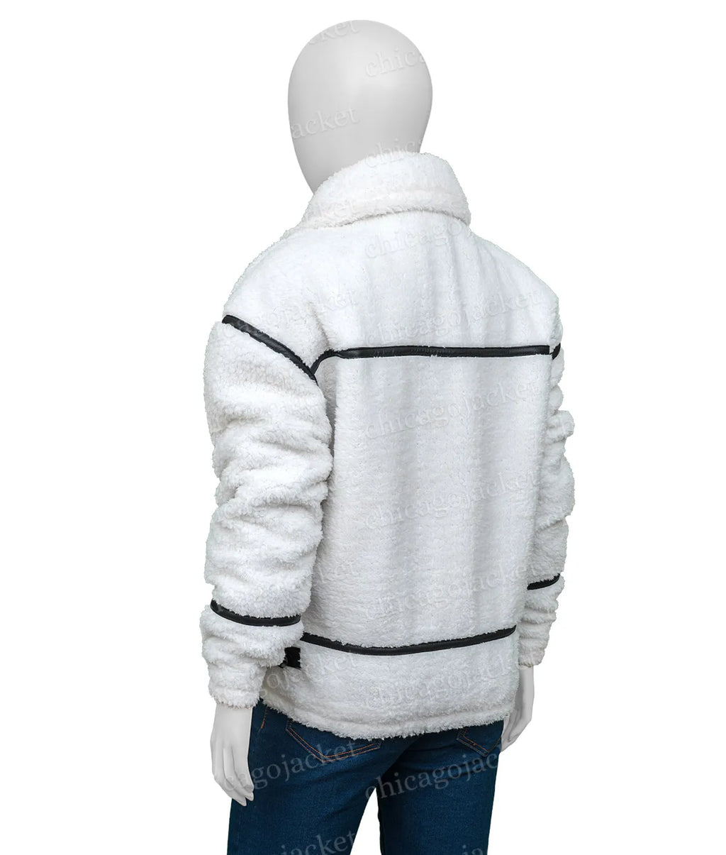 Christina In The Country S02 Christina Hall White Sherpa Jacket