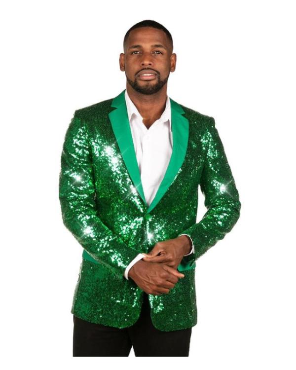 Christmas Sequin Blazer