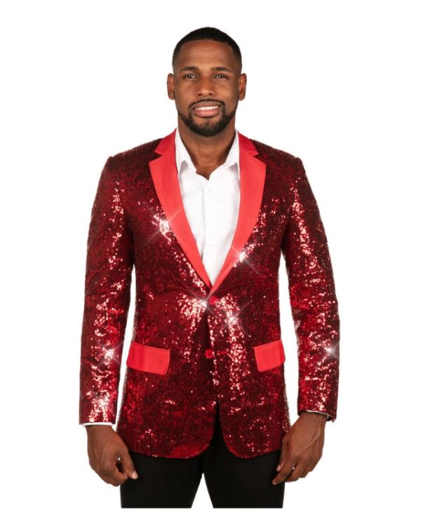 Christmas Sequin Blazer