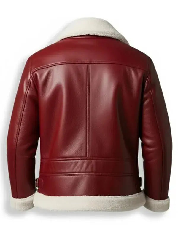 Christmas Santa Shearling Jacket – Festive Winter Style