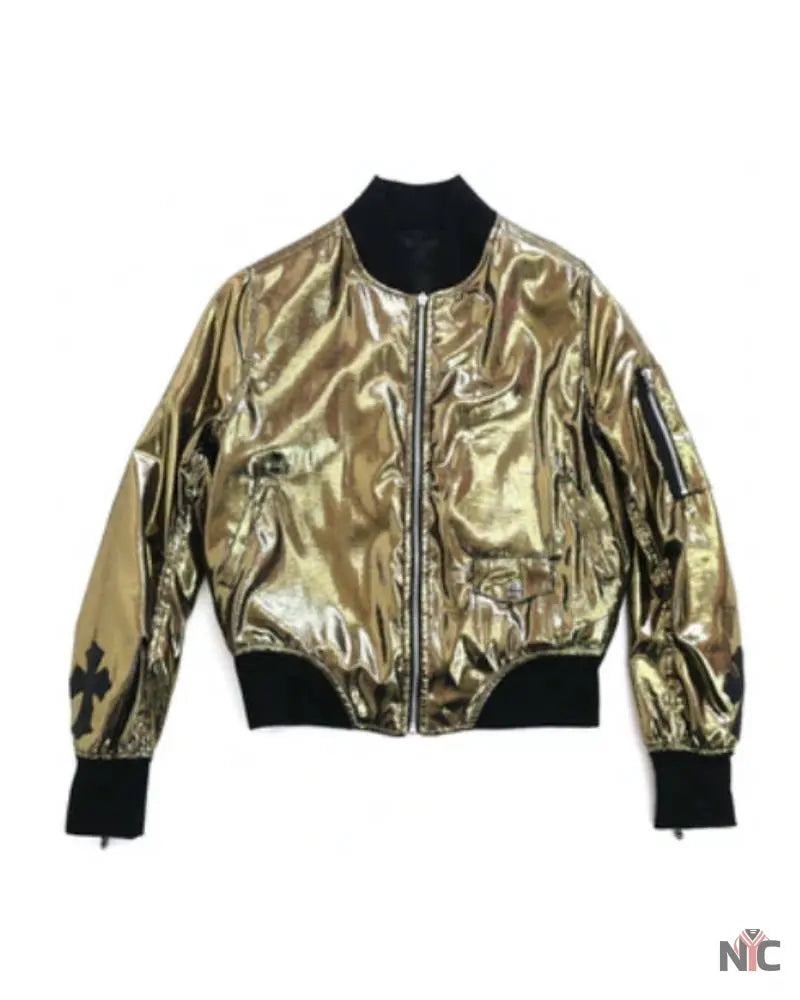 Chrome Hearts 8 Hole Reversible Silk Jacket Clanton Jacket