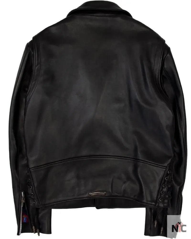 Chrome Hearts Hermès Lined JJ Dean Leather Jacket Clanton Jacket