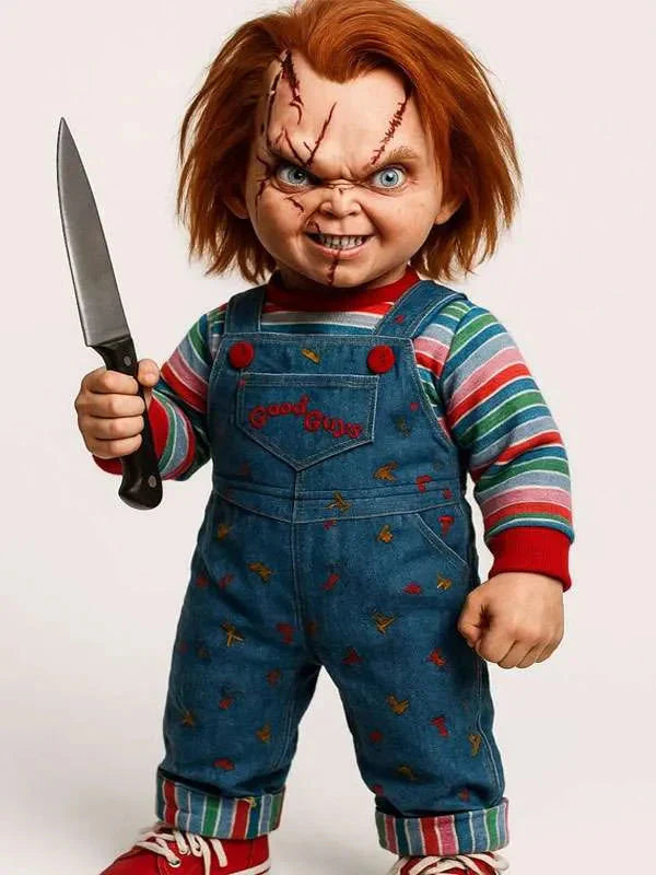 Chucky Costume Jumpsuit Shopotiny