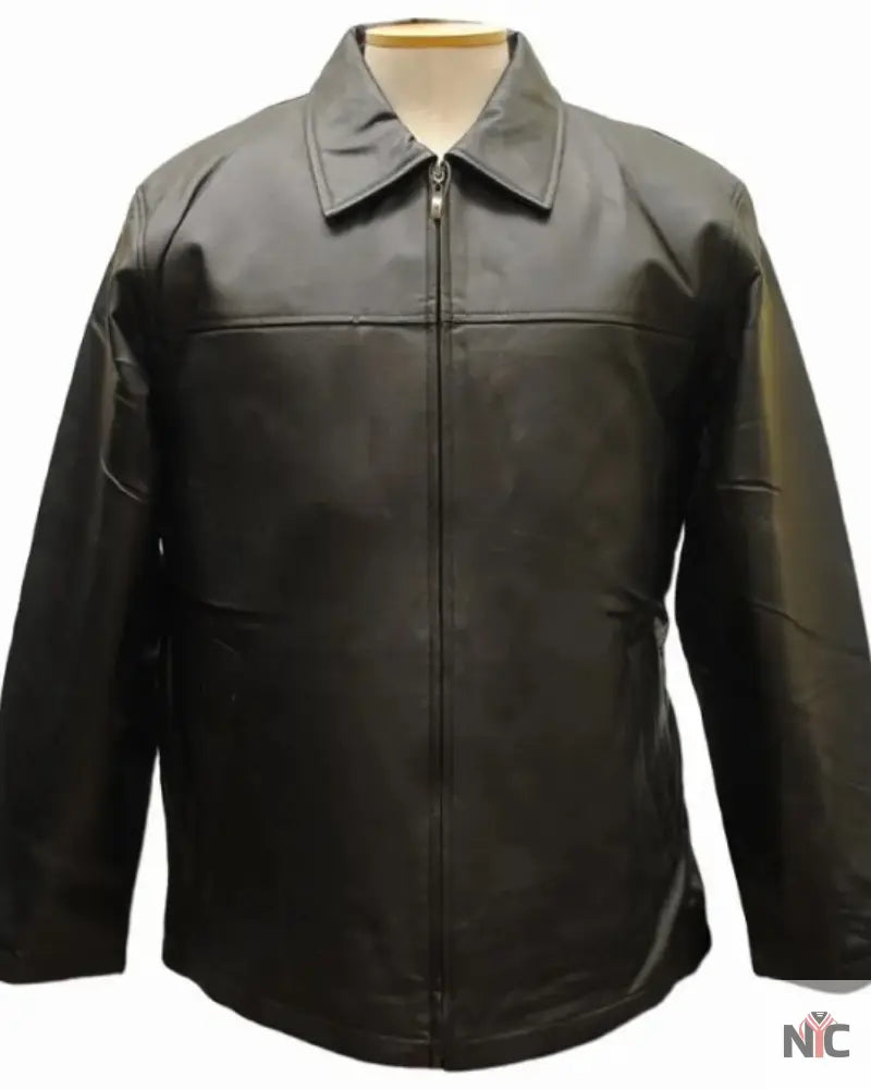 Ciro Citterio Dockside Leather Jacket Clanton Jacket