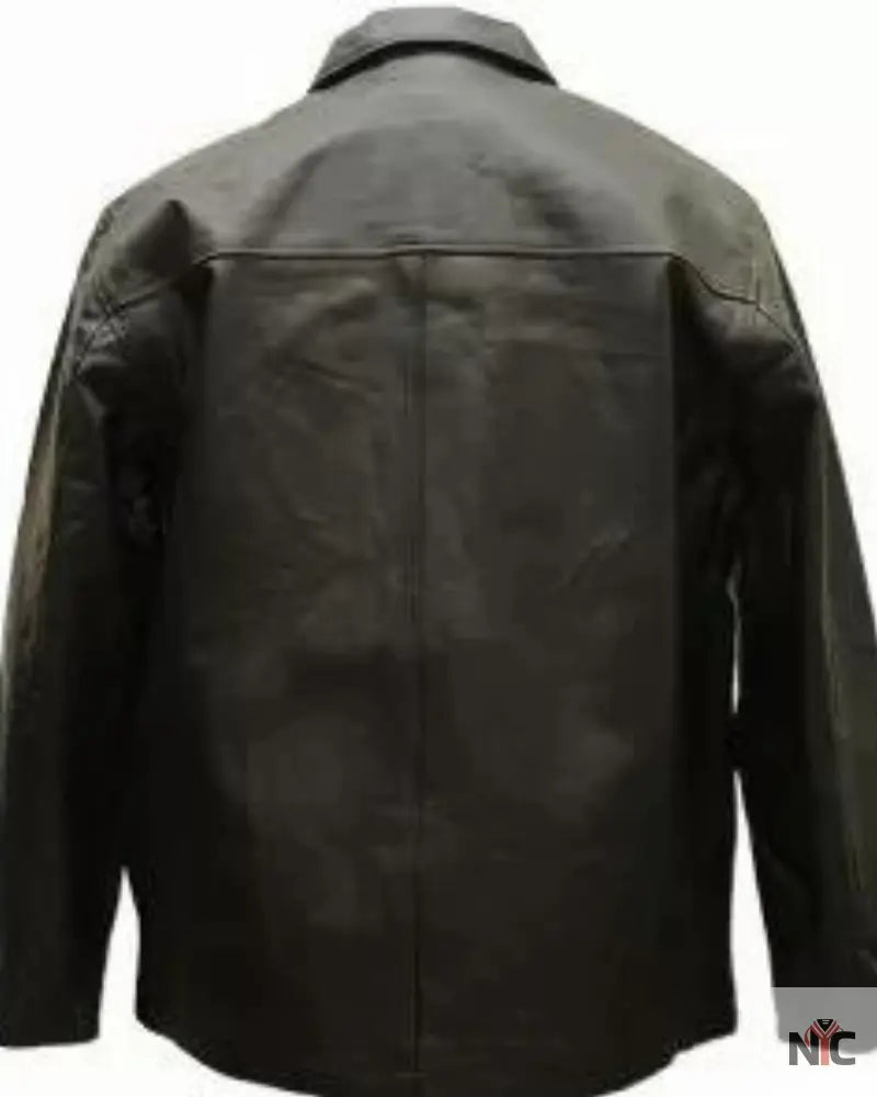Ciro Citterio Dockside Leather Jacket Clanton Jacket