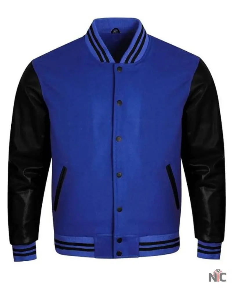 Cobalt Varsity Jacket Clanton Jacket