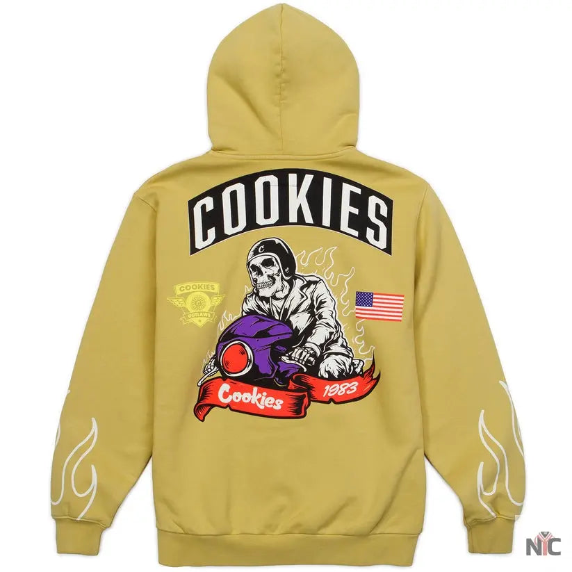 Cookies Outlaws Full Zip Pullover Hoodie Clanton Jacket