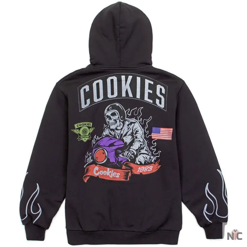 Cookies Outlaws Full Zip Pullover Hoodie Clanton Jacket