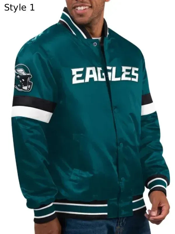 Costco Eagles Green Jacket