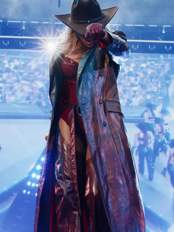 Cowboy Carter Tour 2025 Beyonce Leather Coat Clanton Jacket