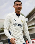 Cristiano Ronaldo Portugal 2025 Puma Training Sweatshirt Clanton Jacket