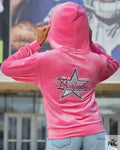 DCC Zip Up Hoodie in Pink Clanton Jacket