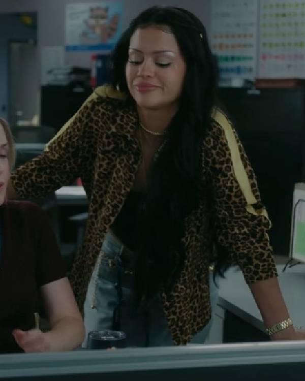 DMV Gigi Zumbado Leopard Top