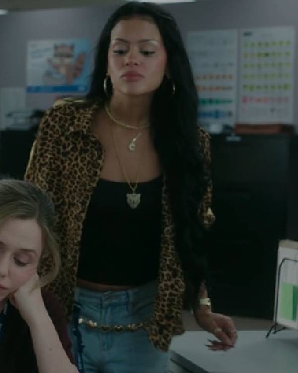 DMV Gigi Zumbado Leopard Top