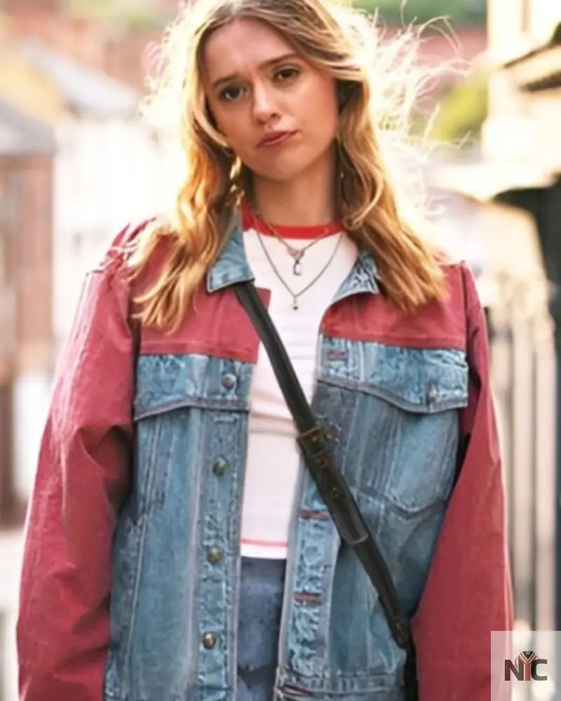 Daddy Issues S01 Aimee Lou Wood Denim Jacket Clanton Jacket