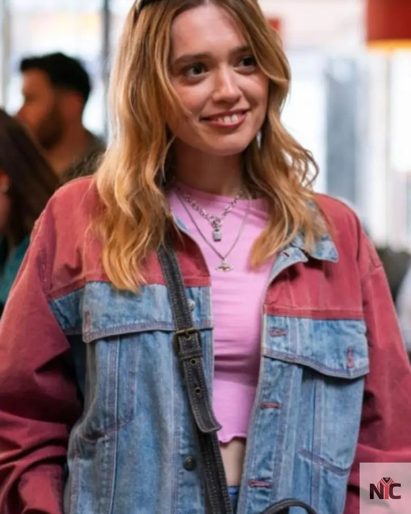 Daddy Issues S01 Aimee Lou Wood Denim Jacket Clanton Jacket