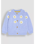 Daddy Issues S02 Sadie Daisy Applique Blue Cardigan