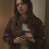 Daddy Issues Aimee Lou Wood Leather Jacket