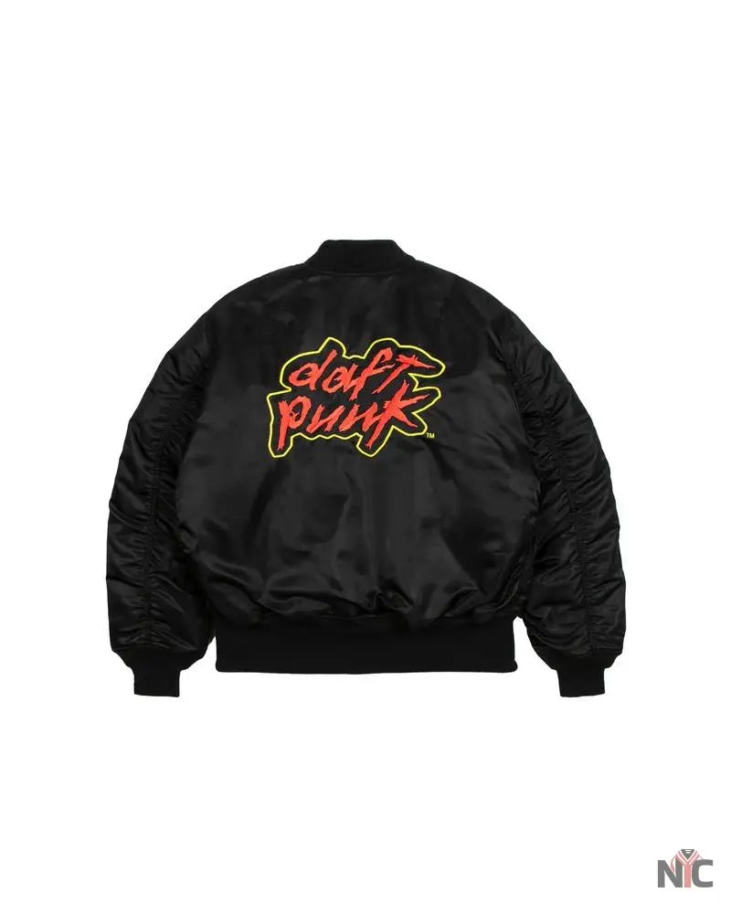 Daft Punk x Alpha Industries MA-1 Bomber Jacket Clanton Jacket