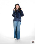 Dallas Cowboys Cheerleader Navy Blue Hoodie Clanton Jacket