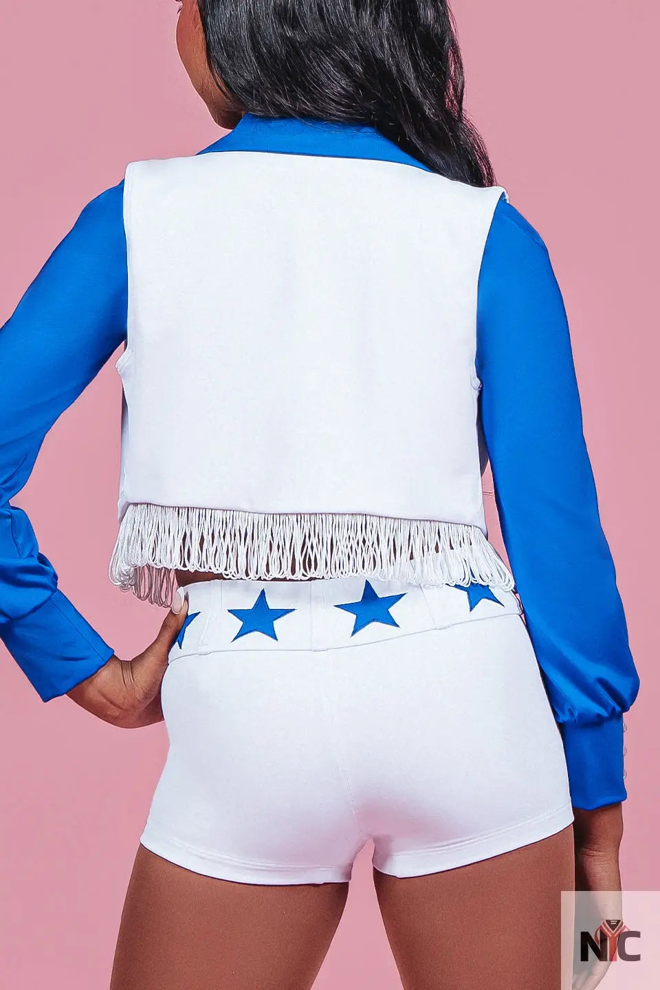 Dallas Cowboys Cheerleader Top Clanton Jacket